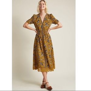 ModCloth Alluring Atmosphere midi dress.
